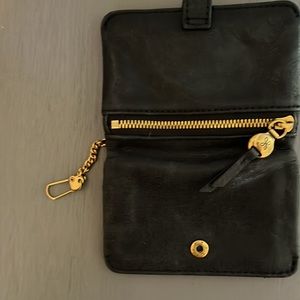 HOBO Black and Tan Wallet